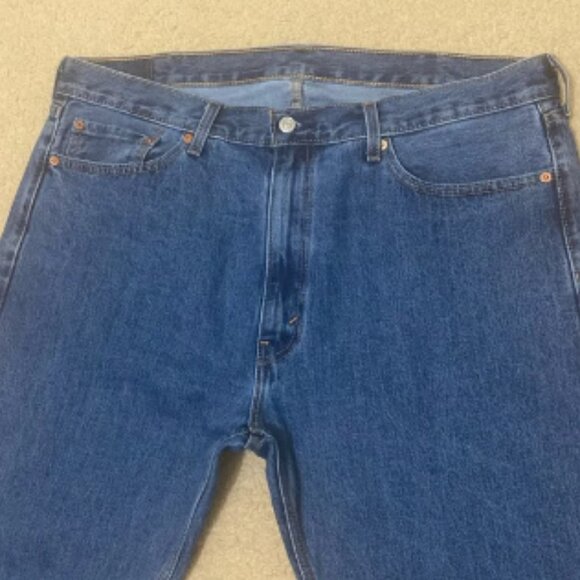 NWOT LEVI’S 505 Men’s Blue Denim Jeans Size 40x30 - Picture 2 of 9
